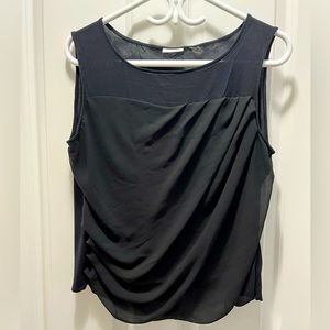 DKNYC Black Blouse | size XL